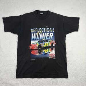 VTG 90s 1995 NASCAR Jeff Gordon 24 Tshirt Double Sided Graphic Single Stitch XXL